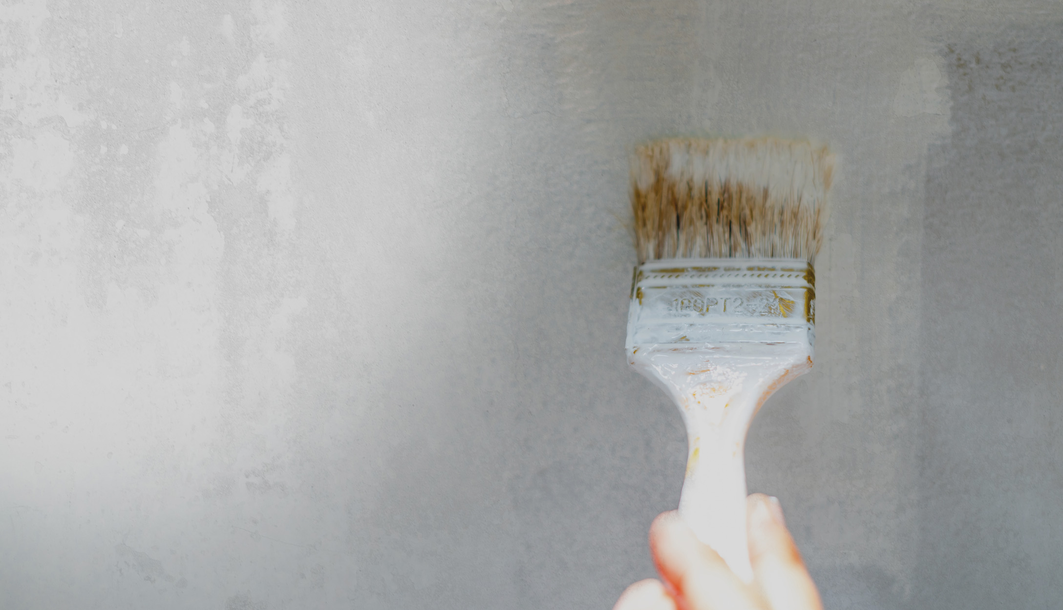 Professional lime washing application